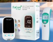 Thiết bị đo FaCare và nhiệt kế điện tử
