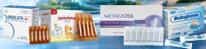 Hộp thuốc Origluta, Paracetamol và Metagyzol